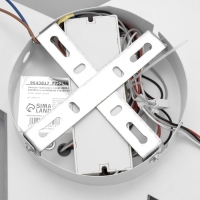 Люстра с ПДУ "Самолет" LED 110Вт 3000-6000К диммер белый 63х58х5,5 см BayerLux Люстра с ПДУ "Самолет" LED 110Вт 3000-6000К диммер белый 63х58х5,5 см BayerLux