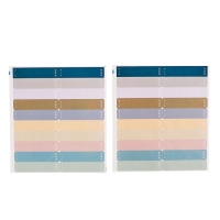 Нотная папка - 30 файлов 60 листов голубая