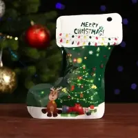 Пакет подарочный, с zip - lock застежкой 12&times;20.5 см