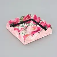 Коробка для печенья, &laquo;С Любовью&raquo;, 12&times;12&times;3 см