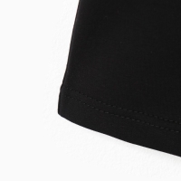 Платье с рюшей KAFTAN "Basic line" р.30 (98-104), черный Платье с рюшей KAFTAN "Basic line" р.30 (98-104), черный