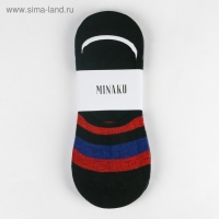 Набор мужских носков-невидимок MINAKU 3 пары, размер 40-41 (27 см) Набор мужских носков-невидимок MINAKU 3 пары, размер 40-41 (27 см)