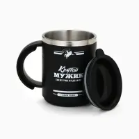 Термокружка новогодняя &laquo;Крутой мужик&raquo;, 450 мл, 12.5 х 10.5 см