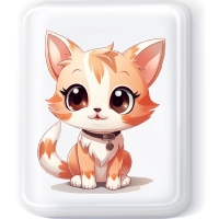 Набор для изготовления мыла. Рукодельное мыло с картинкой "Котенок" 05480