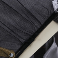 Москитная сетка на резинке, цвет черный Москитная сетка на резинке, цвет черный