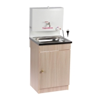 Умывальник "ТермМикс", с ЭВН, нержавеющая мойка, 1250 Вт, 17 л, ЛДСП, белый Умывальник "ТермМикс", с ЭВН, нержавеющая мойка, 1250 Вт, 17 л, ЛДСП, белый