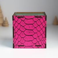 Копилка куб "Змея. Богатства" 10х10х10 см Копилка куб "Змея. Богатства" 10х10х10 см