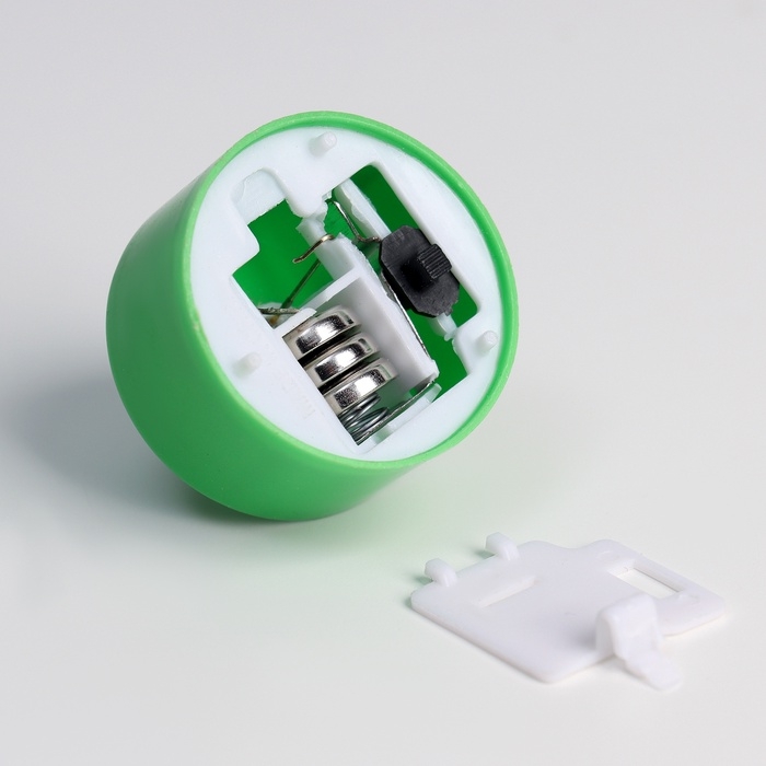 Светодиодные свечи, ночники LED RISALUX &laquo;Граффити&raquo; набор 4 шт., зелёные, RGB, 3.5&times;3.5&times;4 см