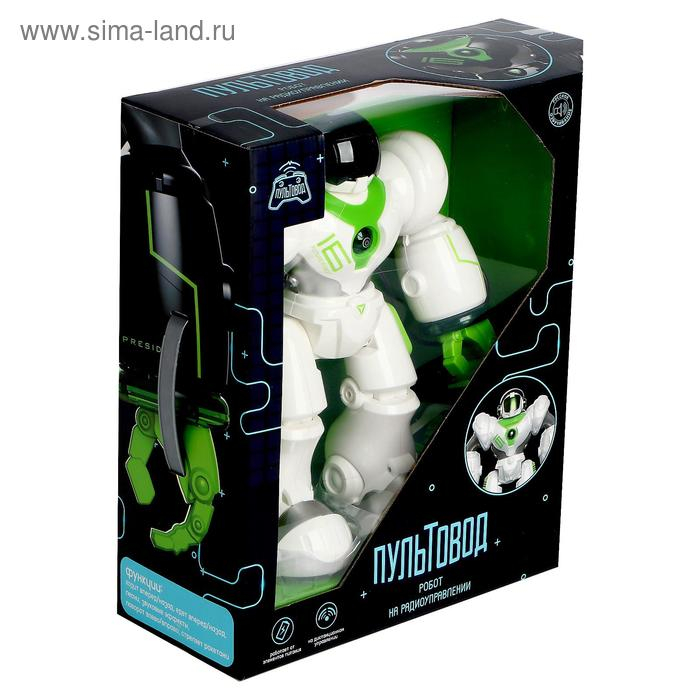Робот радиоуправляемый &laquo;Патрульный&raquo;, световые эффекты, русское озвучивание, цвет белый
