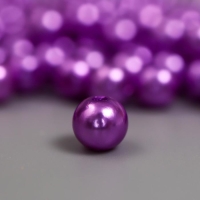 Бусины для творчества пластик "Глициниевый" набор 200 шт d=0,6 см Бусины для творчества пластик "Глициниевый" набор 200 шт d=0,6 см