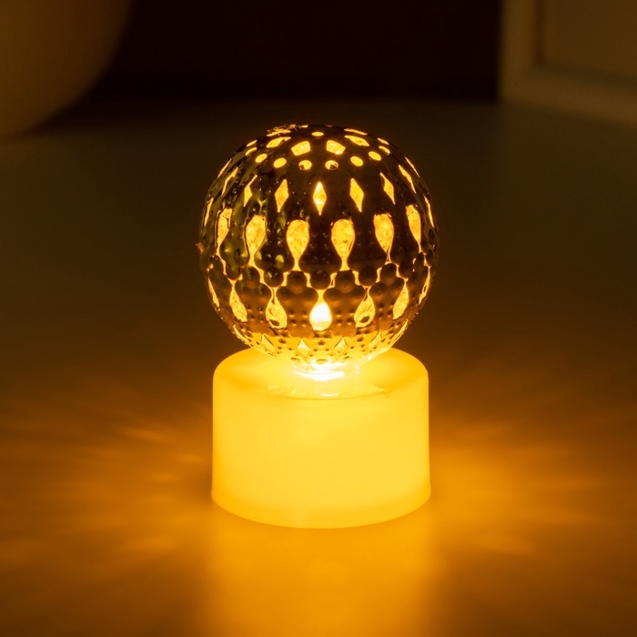 Ночник "Мини" Шар капли LED 0.3Вт 3,5х3,5х6см