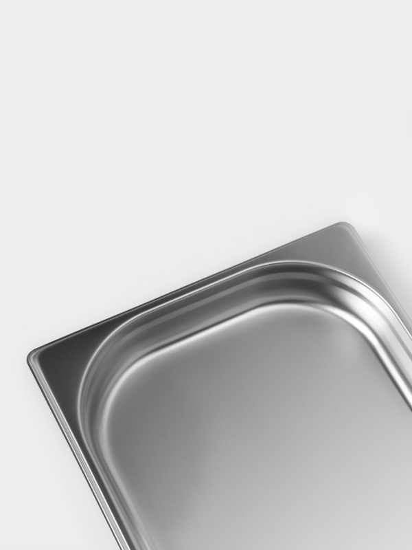 Гастроемкость 1/2x40 мм, 325x265x40 мм, толщина 0,8 мм