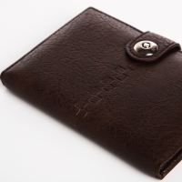 Обложка для документов 2 в 1: автодокументы, паспорт, цвет коричневый