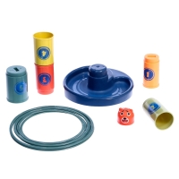 Кольцеброс - пирамидка 2 в 1 «Зверёк» Кольцеброс - пирамидка 2 в 1 «Зверёк»