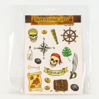 Переводные татуировки детские &laquo;Гроза морей&raquo;, 3 листа