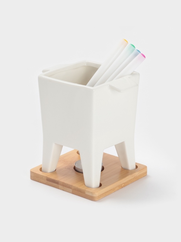 Набор для фондю BellaTenero, 11.5&times;14.5 см, 4 шпашки