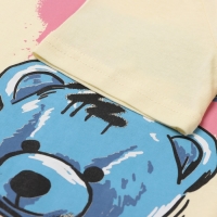 Футболка для мальчика, цвет лимонный, рост 128