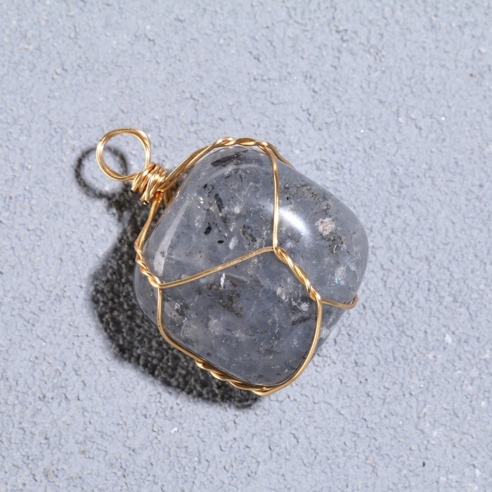 Брелок "Хризантемный", в проволоке