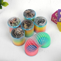 Пружинка-радуга &laquo;Динозавр&raquo;, цвета МИКС