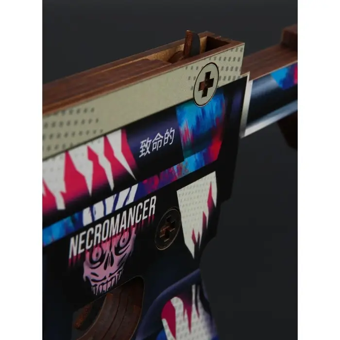 Набор сувенирное оружие &laquo;Некромантика&raquo;, автомат М4А4, пистолет с глушителем, нож-штык, 3 шт