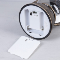 Светодиодная фигура &laquo;Фонарь с Дедом Морозом&raquo; 13 &times; 19 &times; 11 см, пластик, батарейки ААх3 (не в комплекте), USB, свечение тёплое белое