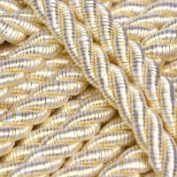 Шнур витой декоративный, без тесьмы, № 0,2, 12 мм, 25 м Шнур витой декоративный, без тесьмы, № 0,2, 12 мм, 25 м