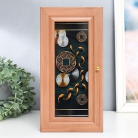 Ключница "Рыбки" орех 16х31 см МИКС Ключница "Рыбки" орех 16х31 см МИКС