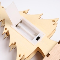 Светодиодная фигура «Олень на коньках» 13.5 × 20 × 4 см, дерево, батарейки AAAх2 (не в комплекте), свечение тёплое белое Светодиодная фигура «Олень на коньках» 13.5 × 20 × 4 см, дерево, батарейки AAAх2 (не в комплекте), свечение тёплое белое