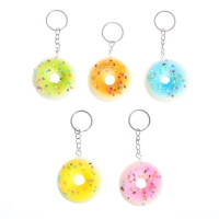 Сквиши &laquo;Пончик&raquo;, на брелоке, цвета МИКС