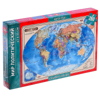 Карта-пазл &laquo;Мир политический&raquo;, 260 элементов