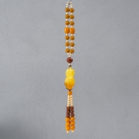 Подвеска пластик "Хотэй" имитация камня 3х4,8х36 см Подвеска пластик "Хотэй" имитация камня 3х4,8х36 см