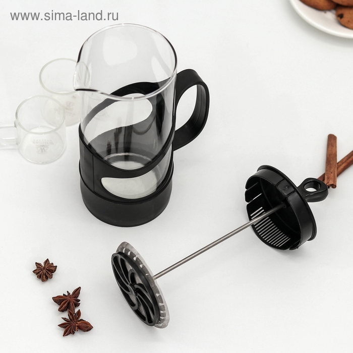 Френч-пресс Herevin &laquo;Арабика&raquo;, 1 л, цвет чёрный