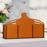 Календарь-карандашница "Учителю" с совой, мдф, дуб, 22х7х14 см Календарь-карандашница "Учителю" с совой, мдф, дуб, 22х7х14 см