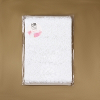 Кружевная эластичная ткань, 185 мм × 2,7 ± 0,5 м, цвет белый Кружевная эластичная ткань, 185 мм × 2,7 ± 0,5 м, цвет белый