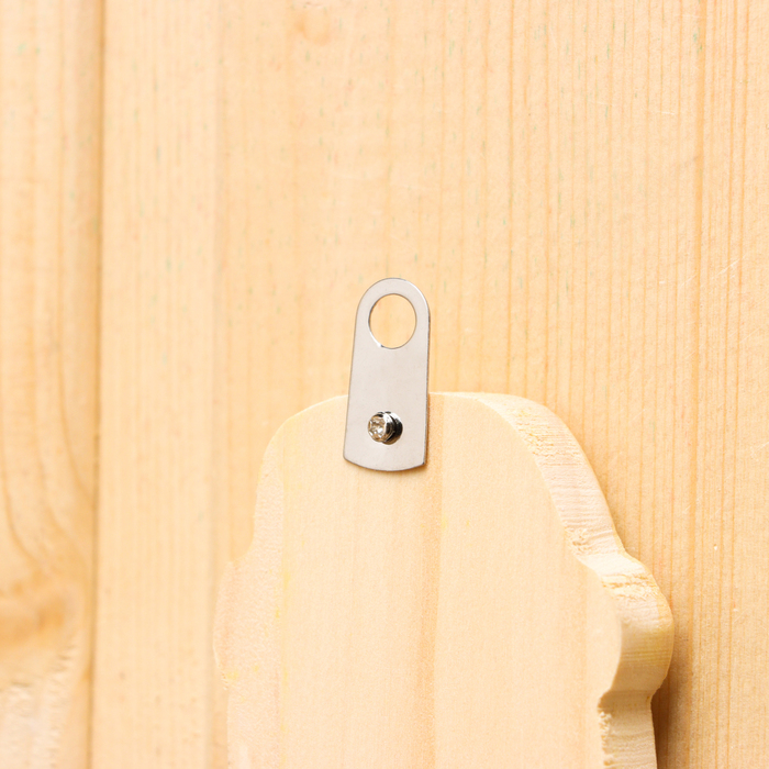 Термометр-гигрометр Термометр-гигрометр "Ковш", деревянный