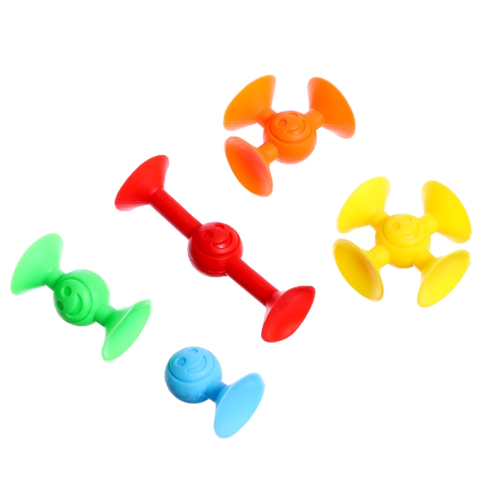 Конструктор &laquo;Весёлые присоски&raquo;, 14 деталей