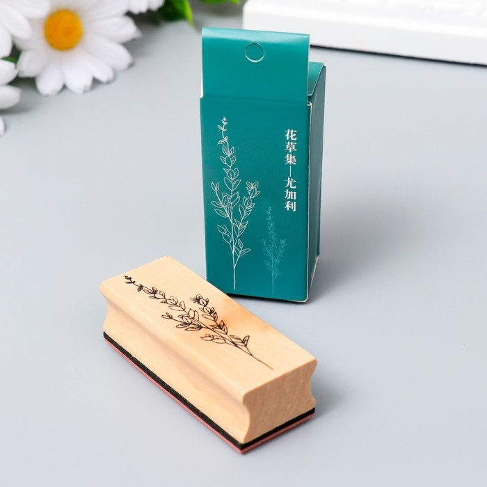 Печать дерево Печать дерево "Эвкалипт" 6,5х2,5 см