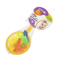 Набор игрушек для ванны &laquo;10 рыбок и сачок&raquo;, 11 шт, Крошка Я