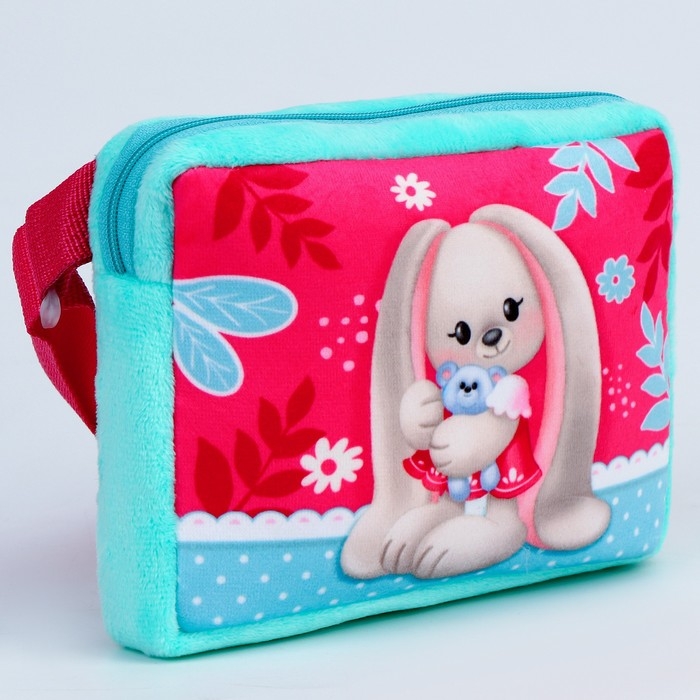 Сумка детская Сумка детская "Зайка", плюшевая