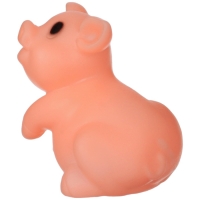 Набор резиновых игрушек для ванны &laquo;Мыльница: Свинка&raquo;, с пищалкой, 4 шт, Крошка Я