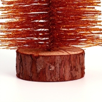 Новогодний декор &laquo;Ёлка в золотом цвете&raquo; с блёстками, 8 &times; 8 &times; 30 см