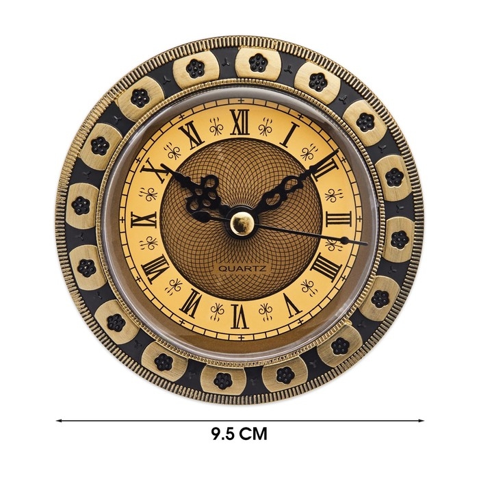 Вставка часы кварцевые, d-9.5 см, 1АА, дискретный ход
