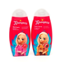 Подарочный набор косметики Сладкое королевство: шампунь, 300 мл + гель-пена, 300 мл