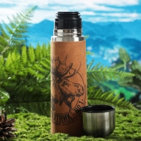 Набор «Лось», термос 500 мл, кружка 2 шт Набор «Лось», термос 500 мл, кружка 2 шт