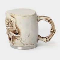 Кружка из нержавеющей стали &laquo;Череп. Хэллоуин&raquo;, 400 мл, цвет МИКС