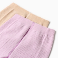 Набор колготок Крошка Я BASIC LINE, рост 86 - 92 см, беж/сирен Набор колготок Крошка Я BASIC LINE, рост 86 - 92 см, беж/сирен