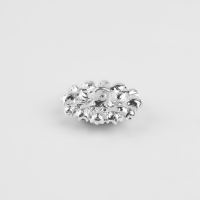 Пуговица декоративная, 22 × 20 мм, цвет синий Пуговица декоративная, 22 × 20 мм, цвет синий