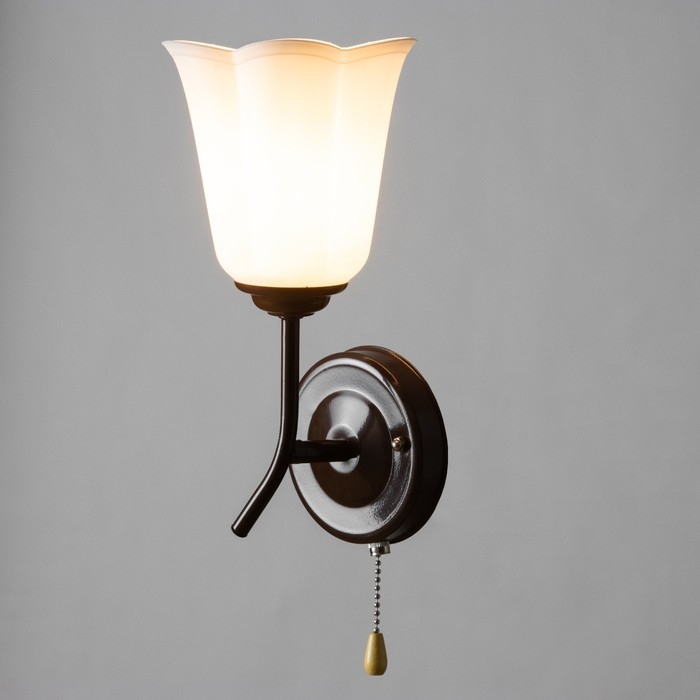 Бра Бра "Онлайн" (цвет.) 1х15Вт Е27 МОДЕЛЬ:BR 02084 венге 10,5х15х27см