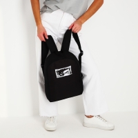 Рюкзак школьный текстильный «Аниме», 38х14х27 см, цвет чёрный Рюкзак школьный текстильный «Аниме», 38х14х27 см, цвет чёрный