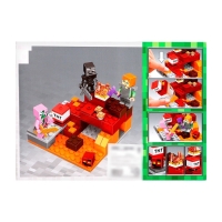 Конструктор блочный &laquo;Мой мир&raquo;, 96 деталей